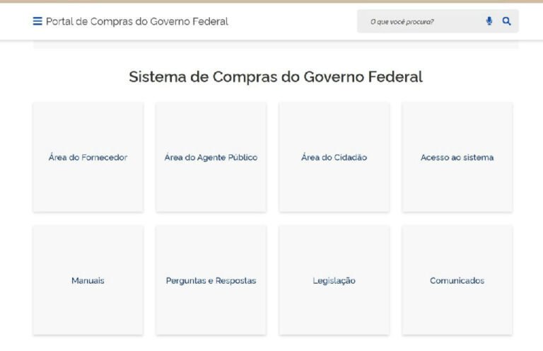 Compras.gov.BR ganha nova funcionalidade para licitações de obras a partir de dezembro