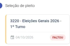 Eleições 2026: entenda por que o sistema do TSE exibiu status de faltoso indevidamente