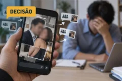Justiça condena mulher por extorsão após ameaçar expor ex-namorado com fotos montadas